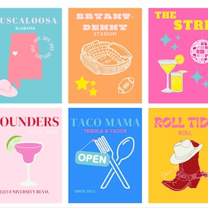 University of Alabama Wall Art Prints