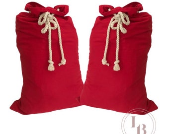 Plain Drawstring Santa Sack