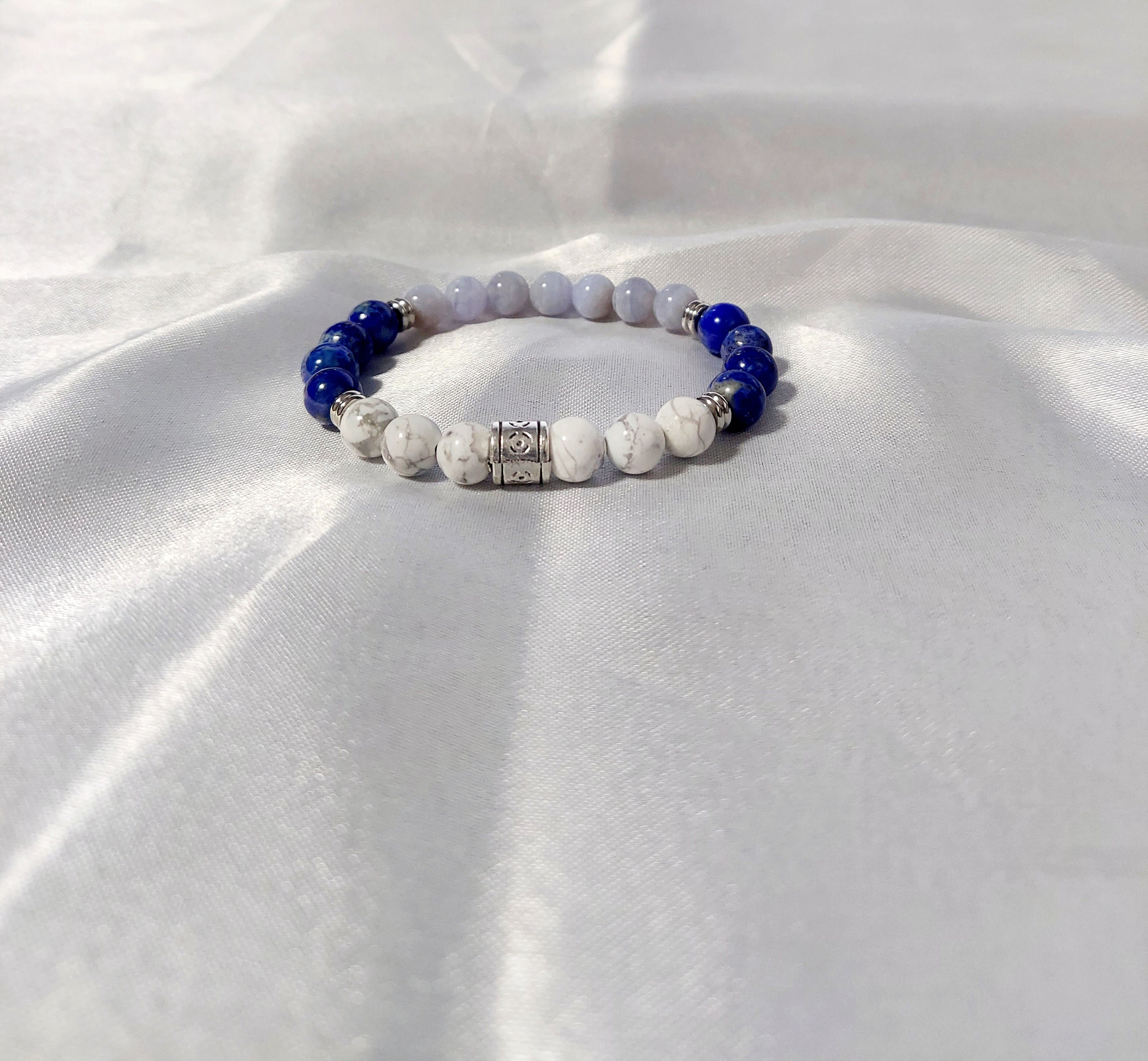 Thyroid Crystal, Thyroid Healing Bracelet, Thyroid Support, Thyroid