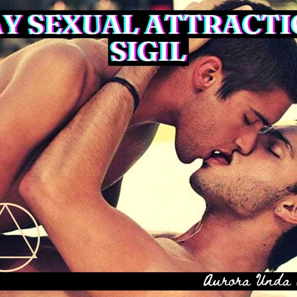 POWERFUL GAY LUST Sigil, Be Utterly Irresistible, Gay Attraction, Sex Sigil Magick, Attraction Sigil