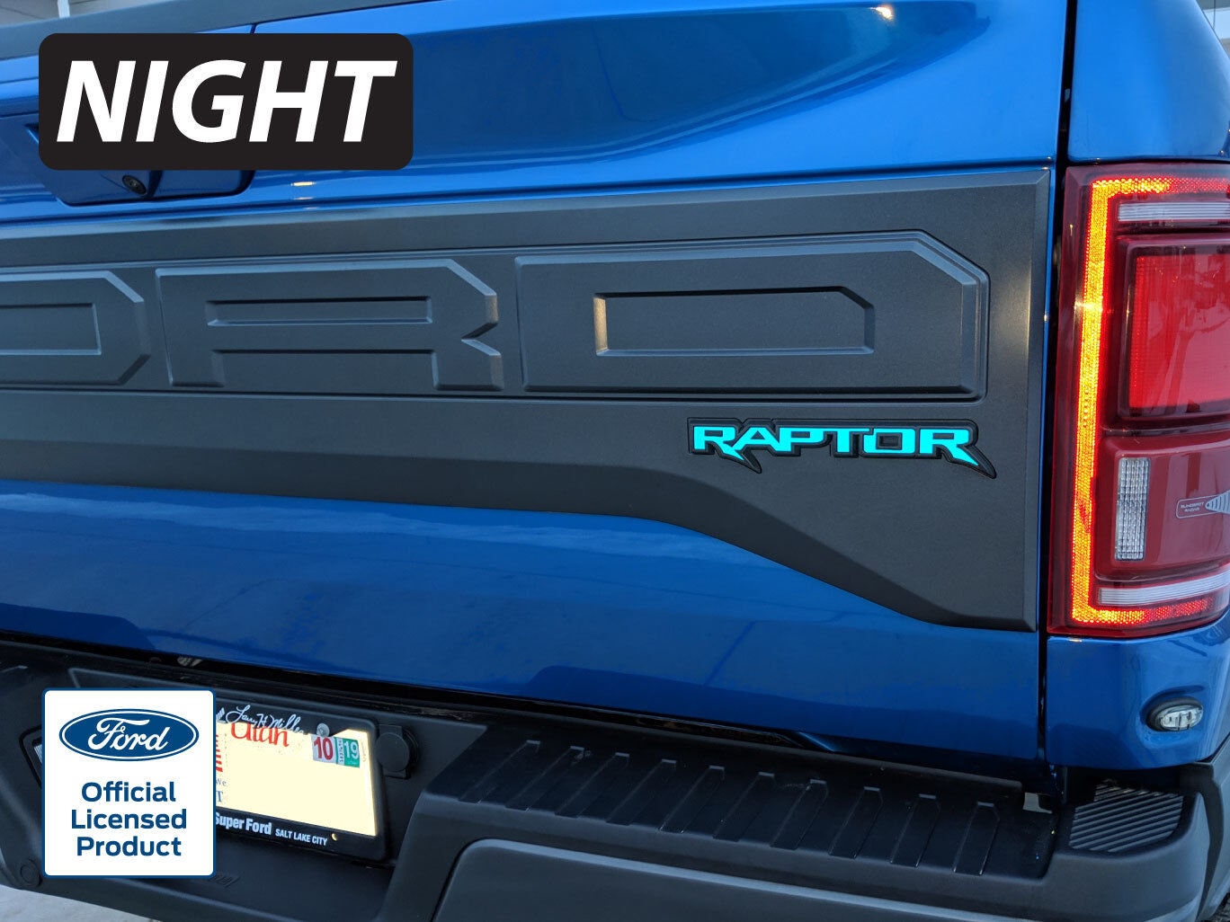 2017-2020 Ford Raptor Rear Emblem Reflective Inlay Decal - Etsy UK