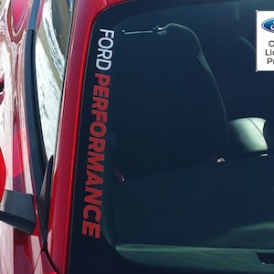 Ford Performance Aufkleber für Windschutzscheibe 