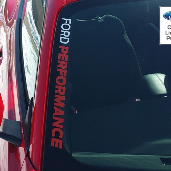 Ford Performance Side Window Banner