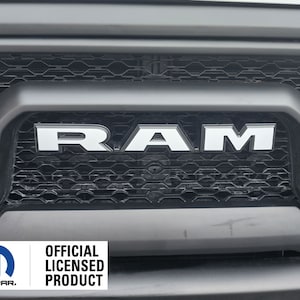 Fits 2023-2024 2500 Ram Rebel Grille Ram Overlay vinyl sticker