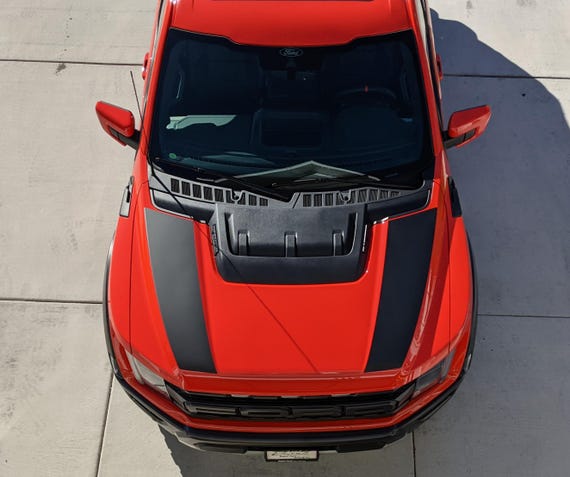 IPad 15 Ford Raptor F-150 2021-2025 Doble Capó Gráficos Vinilo