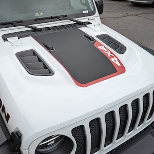 FITS 2018-2025 Jeep Gladiator Rubicon Hood Stripe Vinyl Decal 4x4 V1