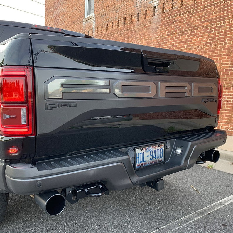 2017-2020 Ford Raptor Colored Chrome Tailgate Letter Decals - Etsy