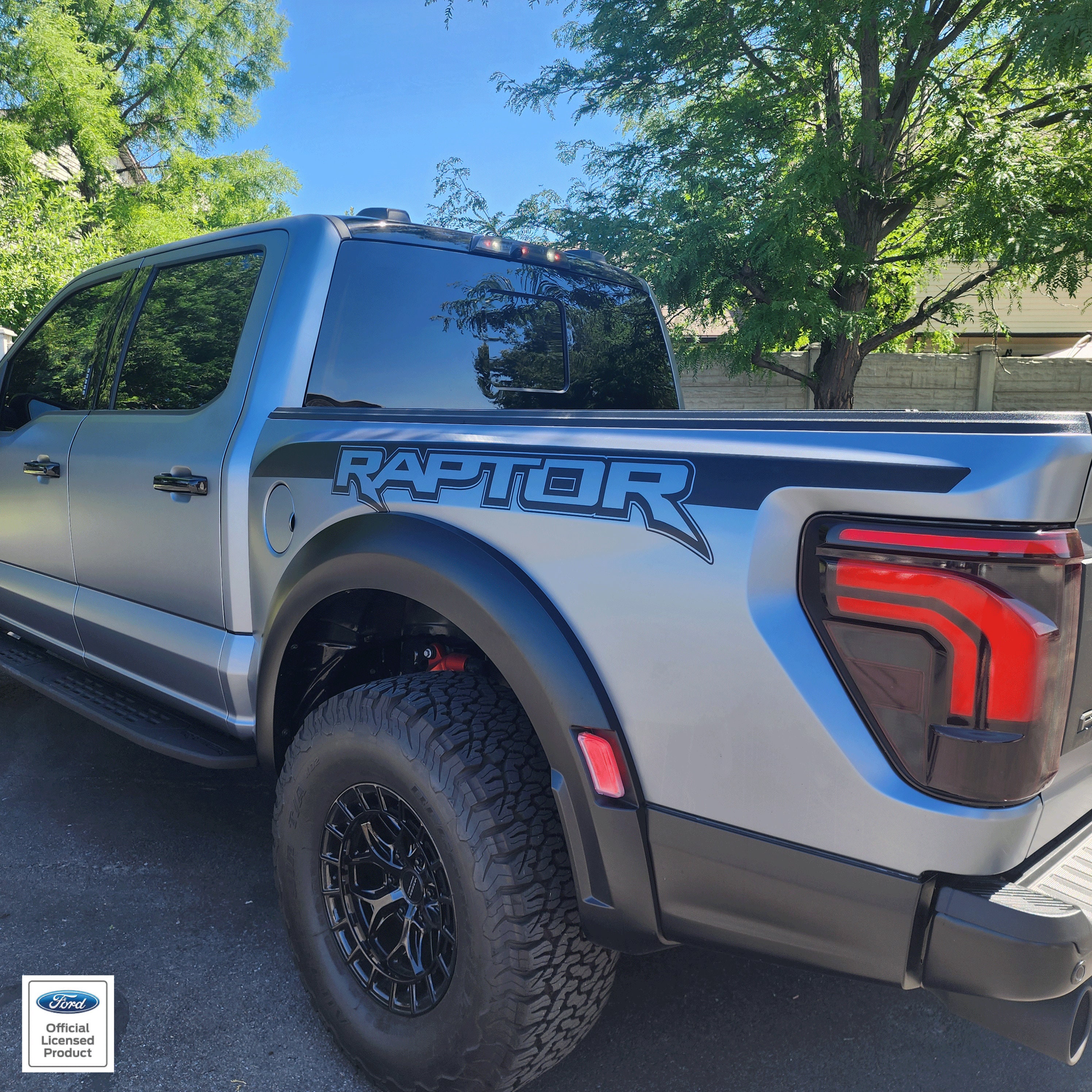 2021-2026 Ford Raptor Factory Style Bed Graphics Vinyl Stripes Decals ...
