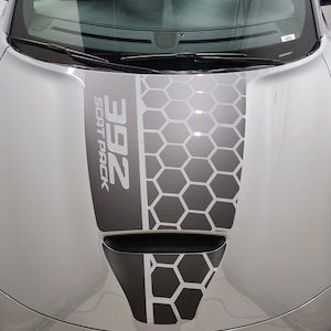 Fits 2015-2024 Dodge Charger GT/RT Hood Decal Graphics S Honey 392 SP