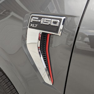 Décalcomanies décoratives pour calandre Ford F150 2021-2024 - Paire