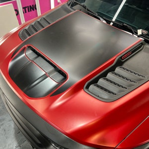 Past Ram TRX hood graphics glad - 2-delige kit - vinyl stickers