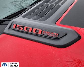 Fits 2019-2024 RAM REBEL 1500 Hood Emblem Hemi Etorque Vinyl Sticker For Sport Hood