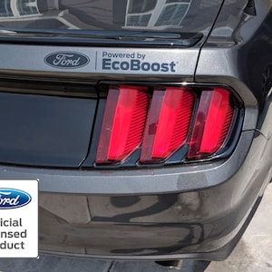 Ford Mustang Powered By Ecoboost Trunklid Decal Vinyl Sticker Graphic Ea