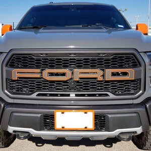 2017-2020 Ford Raptor Grille Letter Outlines