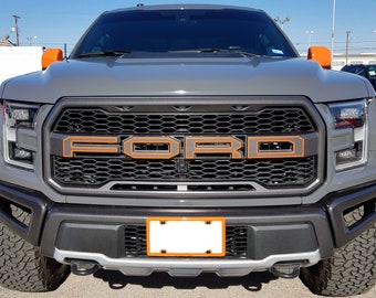 Lettercontouren van Ford Raptor-grille 2017-2020