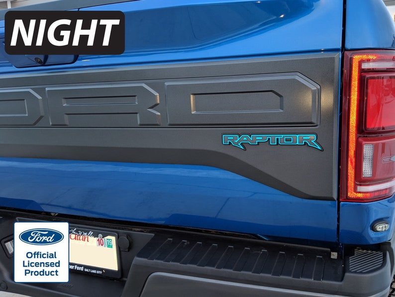2017-2020 Ford Raptor Rear Emblem Reflective Overlay Decal - Etsy