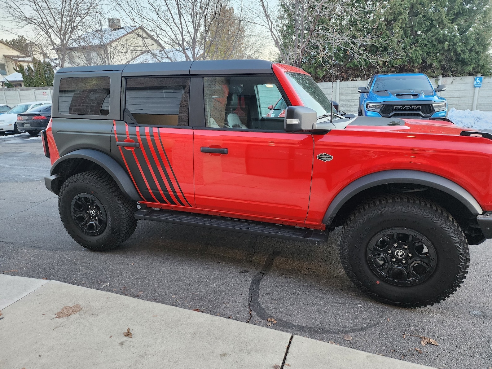 NEW 2021-2026 Ford Bronco Quarter Panel Side Fading Graphics - Full ...