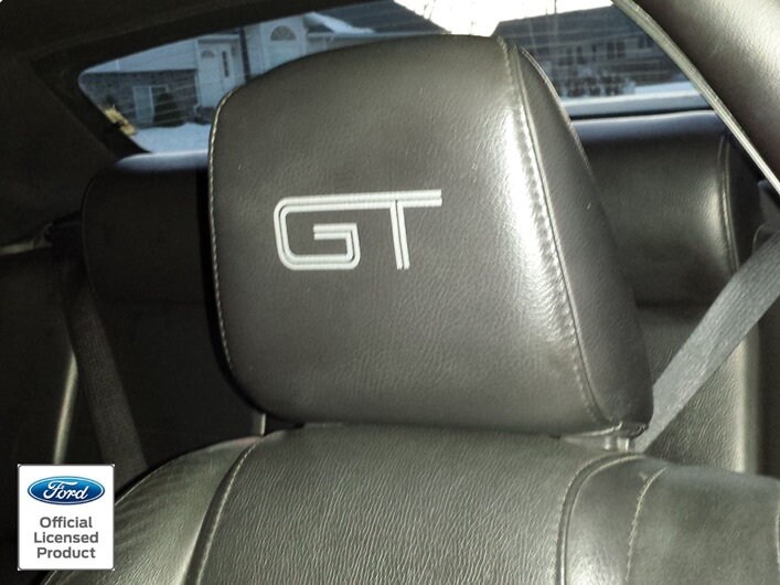 Ford Mustang GT Headrest Decals (2) - Etsy