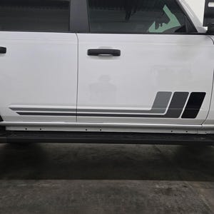 2021-2025 Ford Bronco Lower Side Stripes multi color - Vinyl Decals - Pair