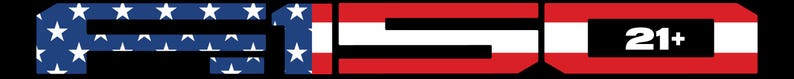 Op de afbeelding: Het woord 'ASD' wordt weergegeven in een gedurfd ontwerp. De letters 'A' en 'S' zijn gestileerd met de Amerikaanse vlag, terwijl de 'D' rood en wit is. De tekst '21+' staat in wit op een zwarte achtergrond.