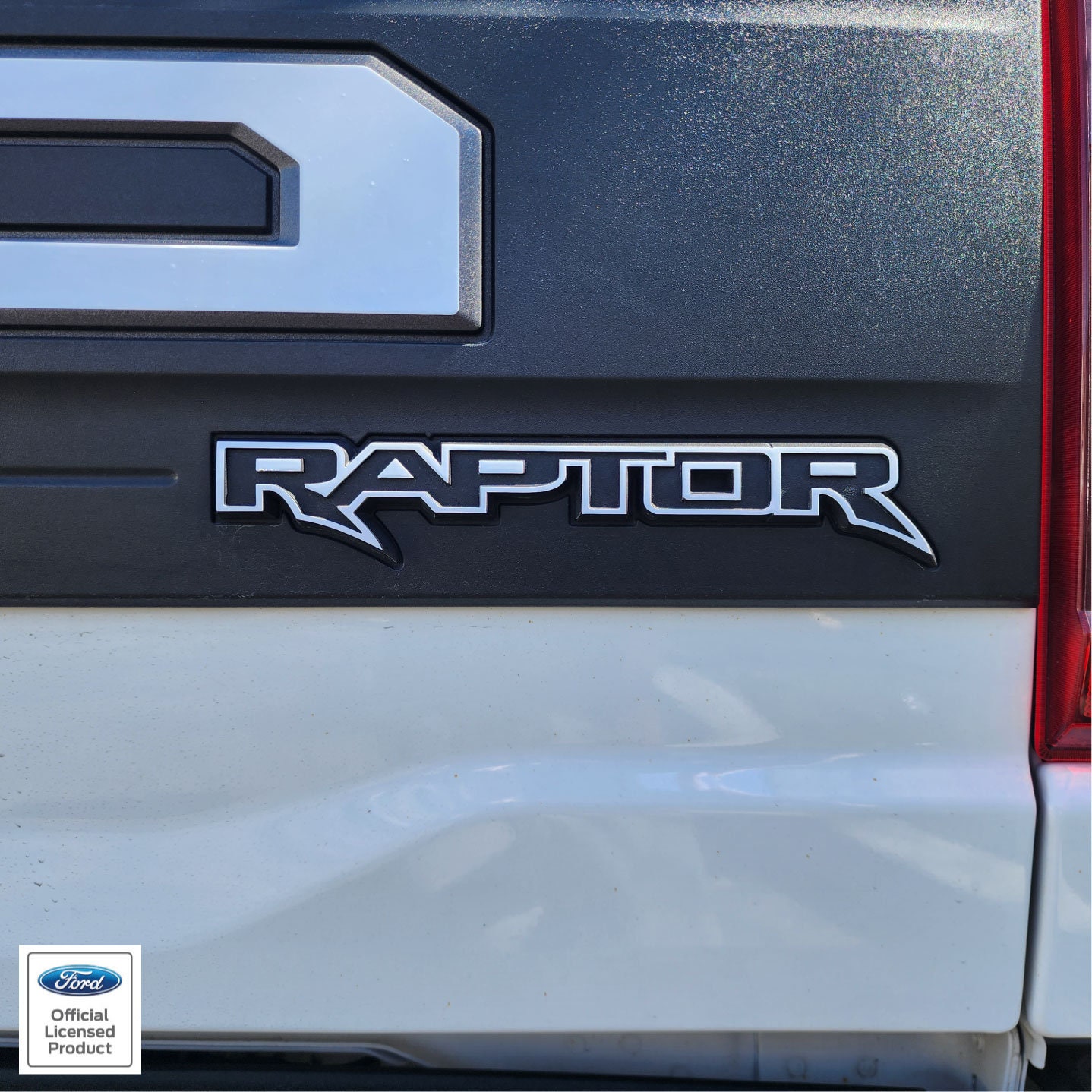 2021-2025 Ford Raptor Tailgate Overlay - vinyl decal