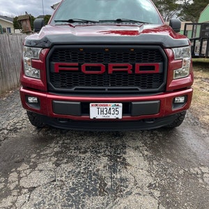 2015-2020 Ford F-150 Paramount Raptor Style Aftermarket Grille Letters Vinyl Decal