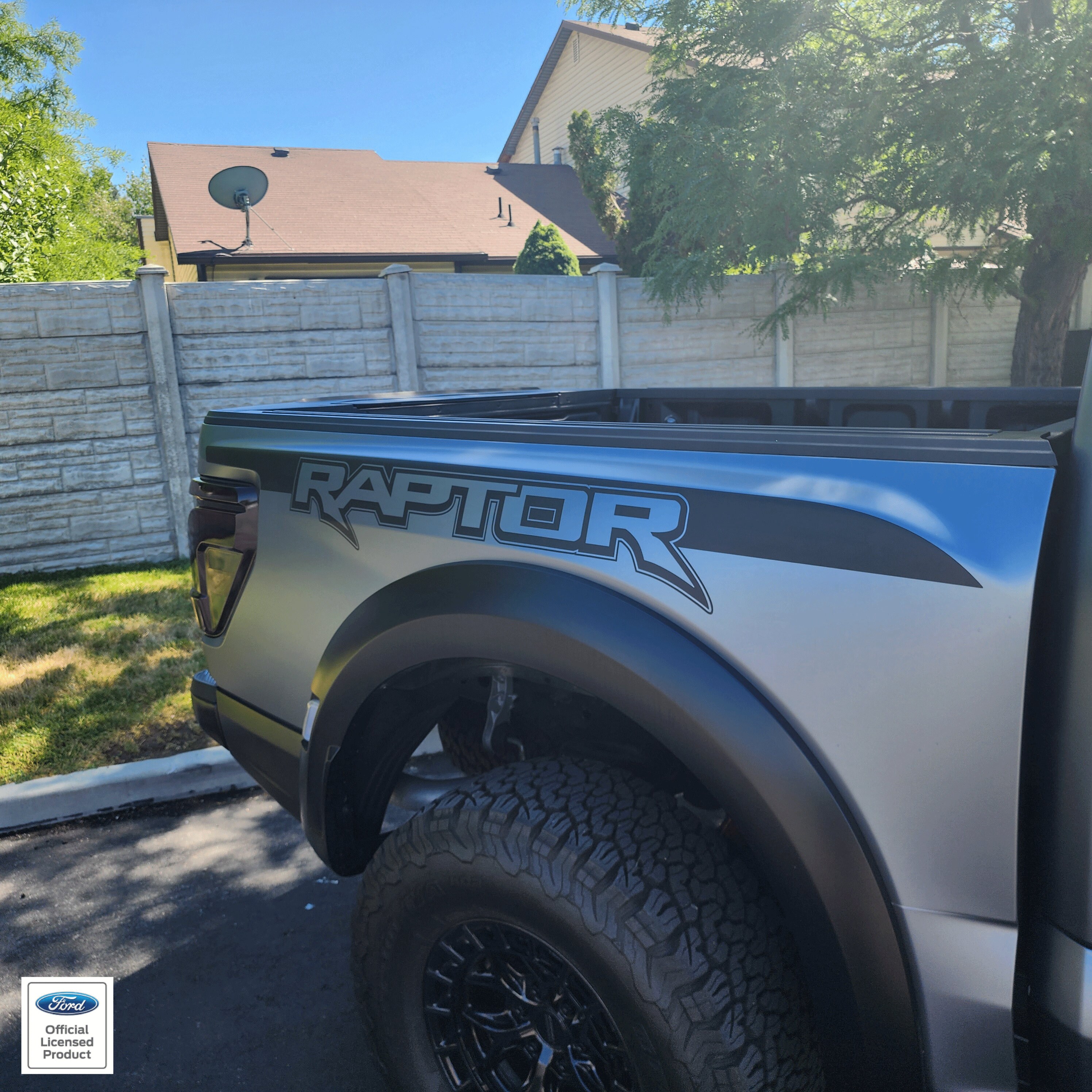 2021-2026 Ford Raptor Factory Style Bed Graphics Vinyl Stripes Decals ...