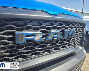 Fits 2025-2026 Ram 1500/2500 Truck Grille W Outlines Ram Overlay vinyl sticker