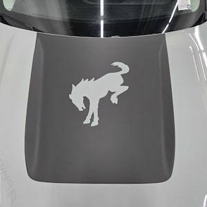 2021-2025 Ford Bronco Sport Hood Stripe Center Pony Vinyl Stickers Graphics