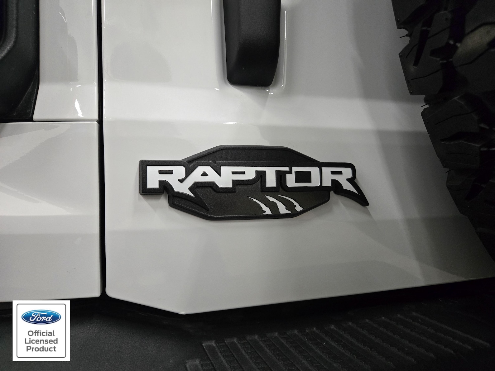 2022-2026 Ford Bronco Raptor Tailgate Inlays - Vinyl Decals Stickers ...