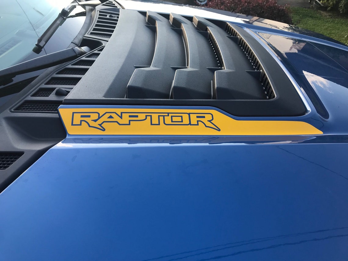 2017-2020 Ford Raptor Hood Cowl Decals - Etsy
