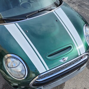 thumbnail image 2 of Dual Sport Stripes Vinyl Decals For Mini Cooper Clubman 2008-2013 Boot Bonnet 2 of 3