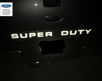 2019 Ford Super Duty Hood Inserts Letters Vinyl Decals Stickers F250 F350 F450 E - Foto 12