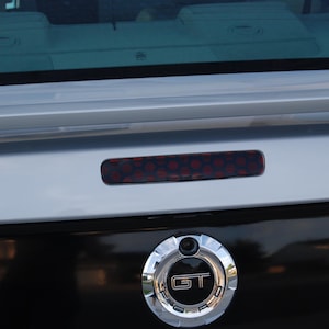2005-2009 Mustang Honeycomb 3rd Brake Light Decal