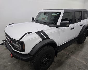 2021-2025 Ford Bronco Long Hash Stripes - vinyl decals graphics stickers - Pair