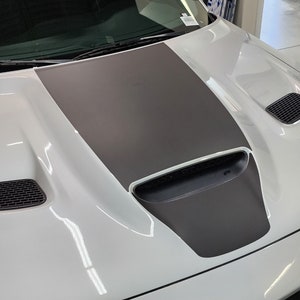 Passend für 2019-2024 Dodge Challenger Center Hood Streifen Vinyl Aufkleber Aufkleber Grafiken