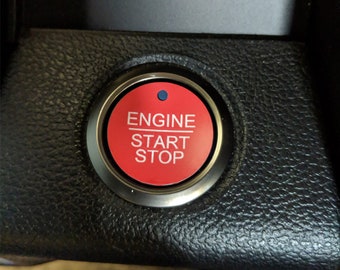 2021-2026 Ford Raptor Start/Stop button overlay vinyl sticker start stop