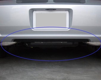 2005-2009 Mustang GT Parachoques trasero Inserto