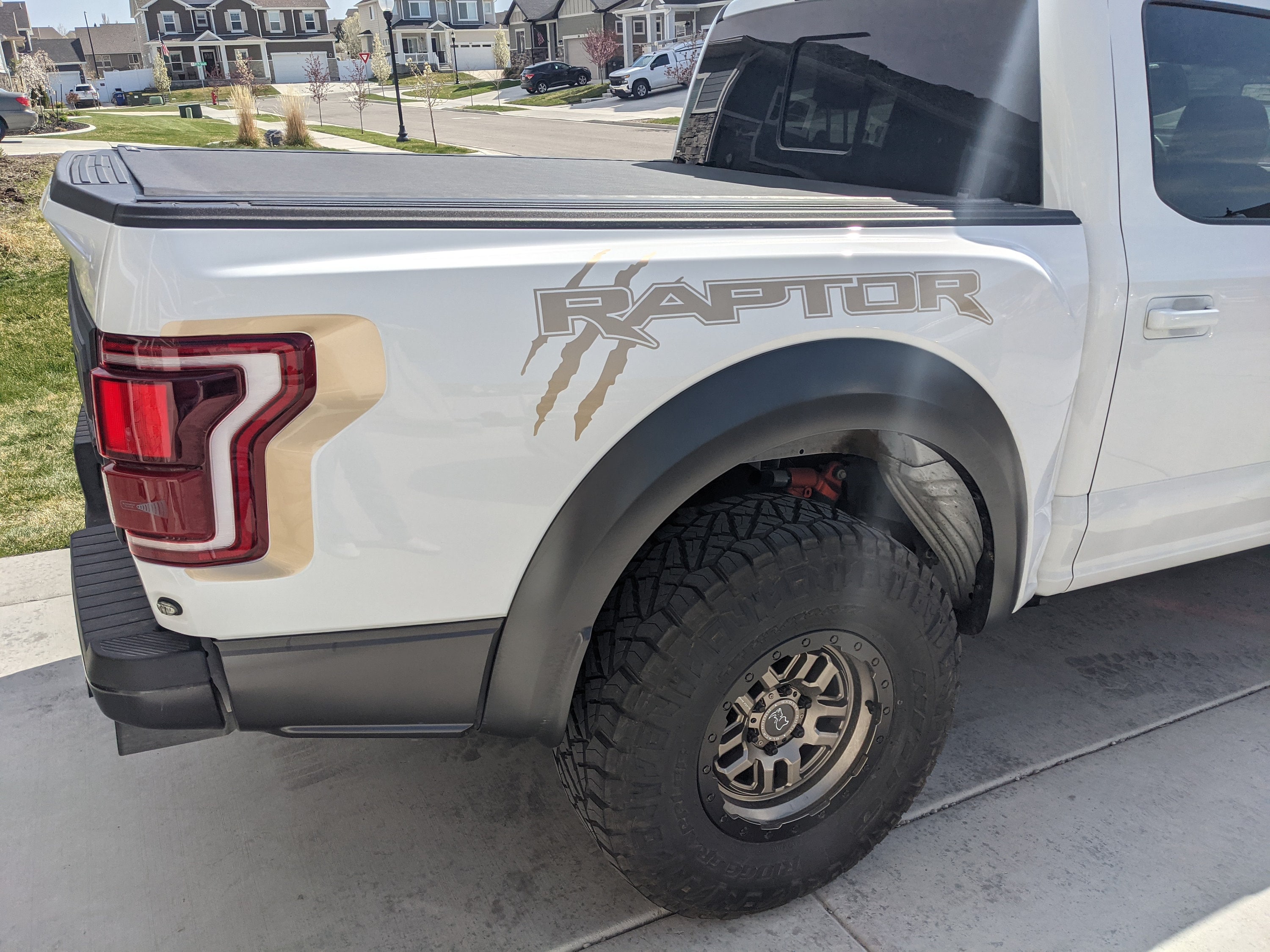 2017-2020 Ford Raptor Bed Graphics W/ Slash - Etsy