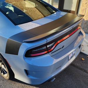 Fits 2015-2024 CHARGER GT/RT Scatpack Tailband High Quality Vinyl Decal Graphics