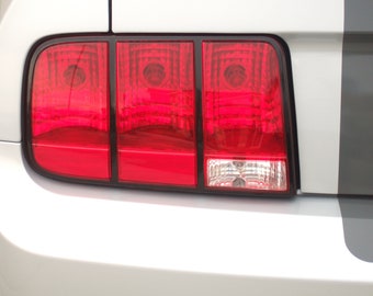 2005-2009 Mustang Taillight Outline vinyl decals