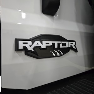 2022-2025 Ford Bronco Raptor tailgate inlays - vinyl decals stickers inlays