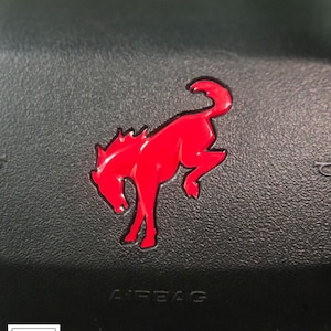 Passar till Ford Bronco 2021-2026 med hästratt, vinyldekal. bild 4