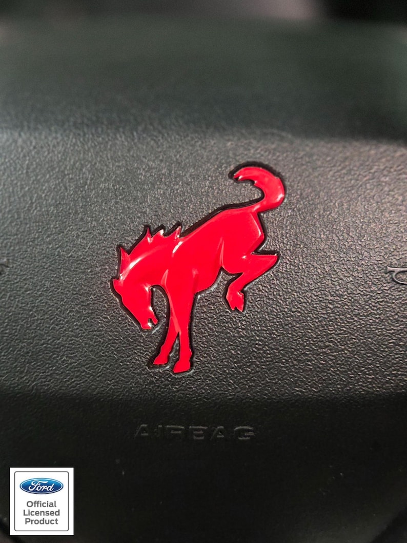 Passar till Ford Bronco 2021-2026 med hästratt, vinyldekal. bild 4