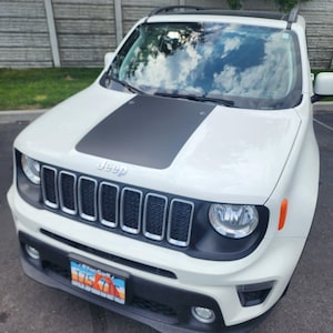 fits 2015-2023 Jeep Renegade center Hood Stripe Graphic Vinyl stickers