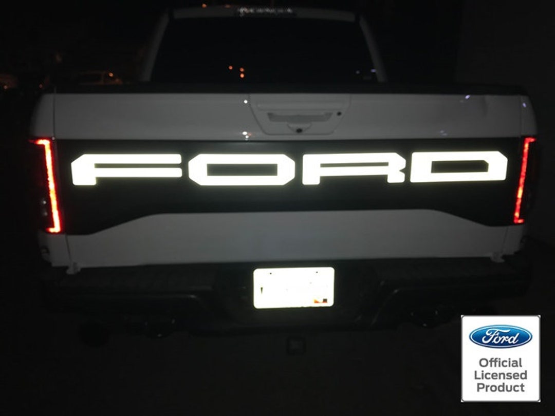 2017-2020 Reflective Ford Raptor Tailgate Letters - Etsy