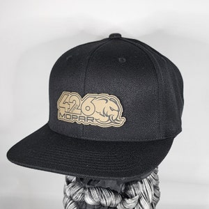 New 426 Crate Hat V2 Flexfit 110 Snapback Leatherette Hat Patch