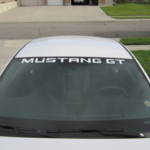 Mustang GT Windshield Banner - Etsy