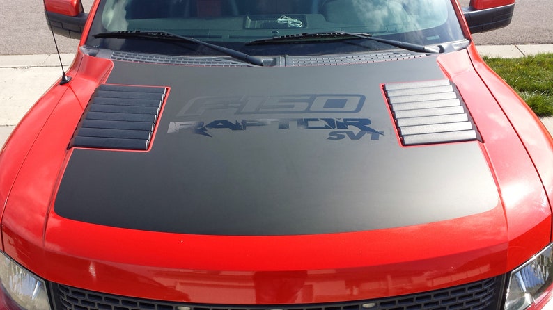 2010 Raptor Graphics 2010-2014 Ford Raptor Hood Graphics - Similar to Factory - Etsy