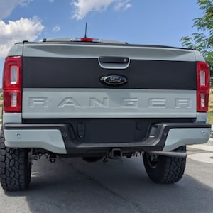 2019-2023 Ford Ranger Tailgate blackout vinyl decal